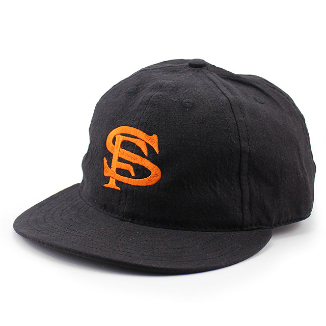 クーパーズタウンボールキャップ サンフランシスコ シールズ 1931 LINEN COTTON STRAPBACK CAP BLACK