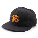 クーパーズタウンボールキャップ サンフランシスコ シールズ 1931 LINEN COTTON STRAPBACK CAP BLACK
