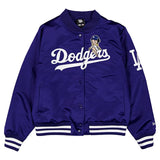 海外取寄 女性用 ニューエラ ジャケット ロサンゼルス ドジャース ベラ ドーニャ WOMEN'S BETTY BOOP FULL-SNAP JACKET ROYAL BLUE