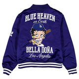 海外取寄 女性用 ニューエラ ジャケット ロサンゼルス ドジャース ベラ ドーニャ WOMEN'S BETTY BOOP FULL-SNAP JACKET ROYAL BLUE