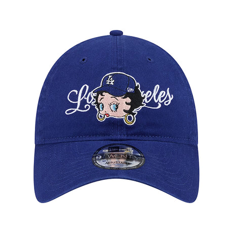 海外取寄 ニューエラ キャップ 9TWENTY ロサンゼルス ドジャース ベラ ドーニャ BETTY BOOP STRAPBACK CAP ROYAL BLUE