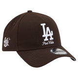 海外取寄 ニューエラ キャップ 9FORTY スナップバック ロサンゼルス ドジャース ベラ ドーニャ POR VIDA A-FRAME SNAPBACK CAP BROWN