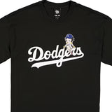 海外取寄 ニューエラ Tシャツ ロサンゼルス ドジャース ベラ ドーニャ BETTY BOOP BLUE HEAVEN T-SHIRT BLACK