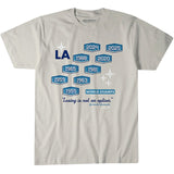 海外取寄 ロサンゼルス ドジャース Tシャツ NINE TIME WORLD CHAMPS T-SHIRT OFF WHITE