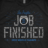 海外取寄 ロサンゼルス ドジャース モデル Tシャツ JOB FINISHED T-SHIRT
