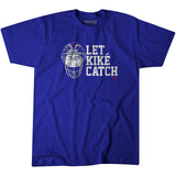 キケ ヘルナンデスモデル 海外取寄 ロサンゼルス ドジャース Tシャツ LET KIKÉ CATCH T-SHIRT ROYAL BLUE
