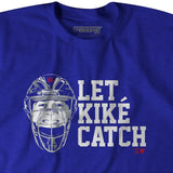 キケ ヘルナンデスモデル 海外取寄 ロサンゼルス ドジャース Tシャツ LET KIKÉ CATCH T-SHIRT ROYAL BLUE