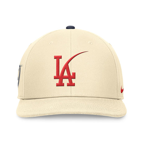 海外取寄 シティコネクト ナイキ キャップ スナップバック ロサンゼルス ドジャース MLB CITY CONNECT PRO SNAPBACK CAP CREAM