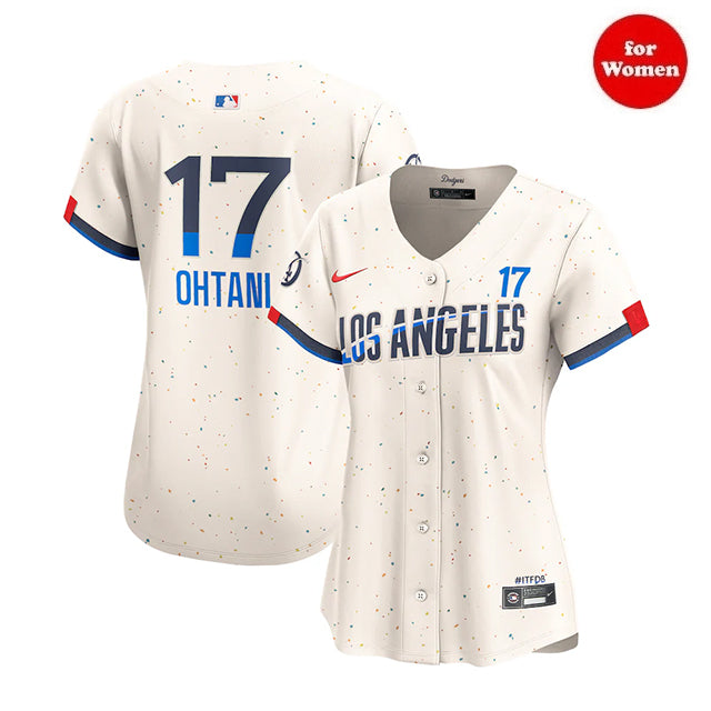 海外取寄 大谷翔平モデル NIKE ナイキ レプリカユニフォーム ロサンゼルス ドジャース MLB WOMEN'S 2024 CITY CONNECT  LIMITED PLAYER REPLICA COOL BASE JERSEY CREAM/国内外からニューエラをはじめナイキ 、クーパーズタウンボールキャップ等MLBやNBA、NFL、NPB、WWE等 ...