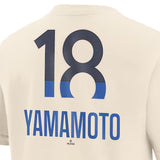 海外取寄 子供用 山本由伸モデル NIKE Tシャツ ロサンゼルス ドジャース YOUTH 2024 CITY CONNECT FUSE PLAYER NAME&NUMBER T-SHIRT CREAM