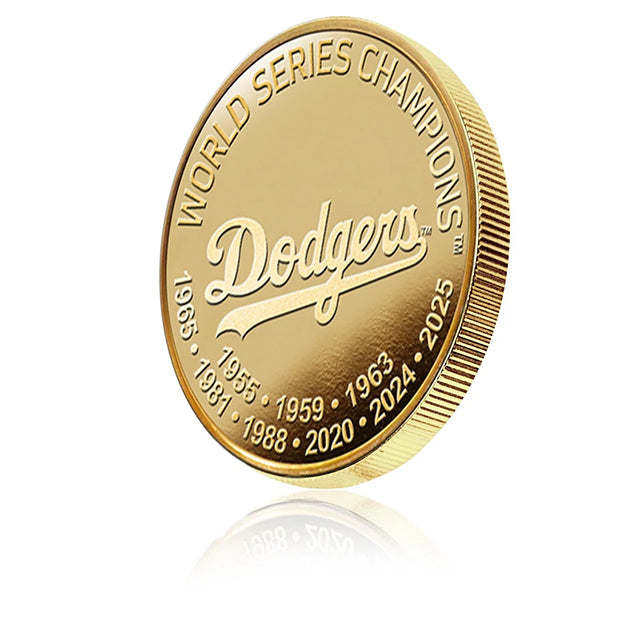 2026 ゴールドコレクション 海外取寄 記念コイン ロサンゼルス ドジャース HIGHLAND MINT 2026 MLB GOLD COLLECTION BANNER RAISING CEREMONY GOLD COIN