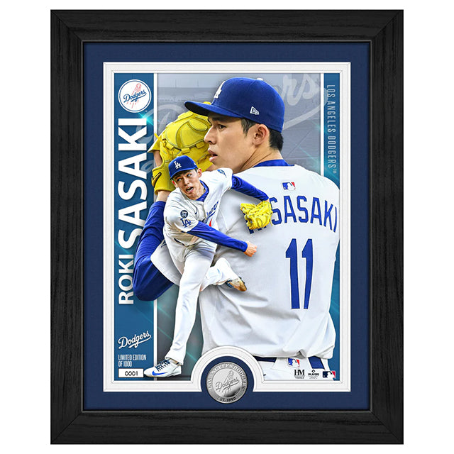 佐々木朗希モデル 海外取寄 額入りコラージュフレーム