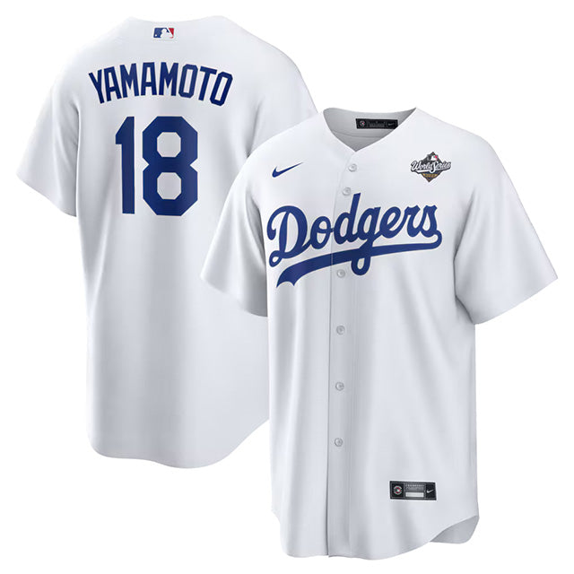 山本由伸モデル 2025 ワールドシリーズ 海外取寄 ナイキ レプリカユニフォーム