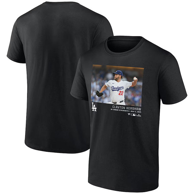 クレイトン カーショウモデル 海外取寄 MLB 3,000奪三振記念Tシャツ