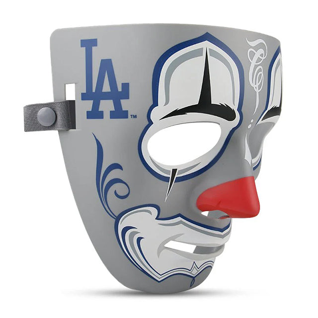 ロサンゼルス ドジャース 海外取寄 マスク MISTER CARTOON CROWN MASK STADIUM EDITION GREY