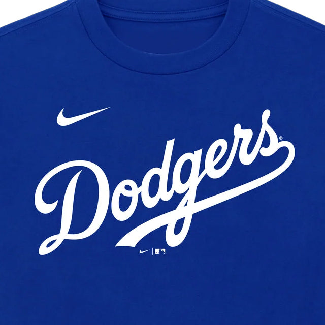 山本由伸モデル Tシャツ 海外取寄 ロサンゼルス ドジャース MISTER CARTOON NAME&NUMBER T-SHIRT ROYAL BLUE