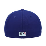 ニューエラ 59FIFTY ロサンゼルス ドジャース 1988 WORLD SERIES POLAR LIGHTS SIDE-PATCH LAVENDER BOTTOM ROYAL BLUE