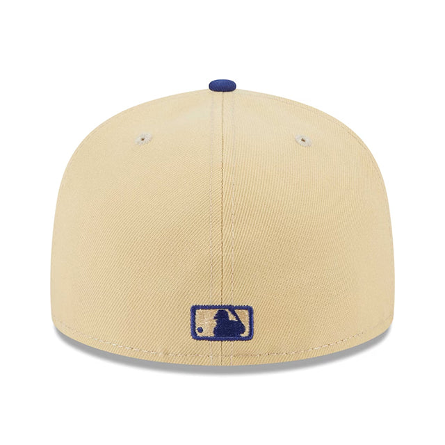 ニューエラ 59FIFTY ロサンゼルス ドジャース ILLUSION SIDE-PATCH CREAM ROYAL BLUE