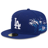 ニューエラ 59FIFTY ロサンゼルス ドジャース TONAL WAVE ROYAL BLUE