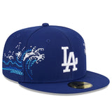 ニューエラ 59FIFTY ロサンゼルス ドジャース TONAL WAVE ROYAL BLUE