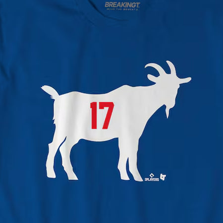 大谷翔平モデル 海外取寄 Tシャツ GOAT T-SHIRT ROYAL BLUE