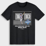 ミゲル ロハスモデル 海外取寄 Tシャツ 2025 WORLD SERIES CHAMPIONS MOMENT T-SHIRT