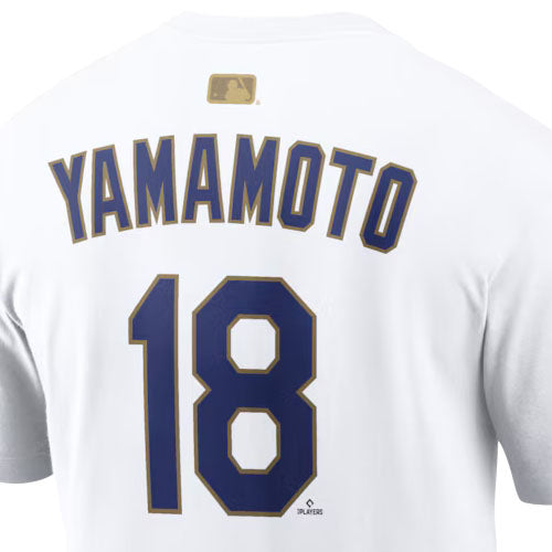 2026 ゴールドコレクション 山本由伸モデル NIKE Tシャツ ロサンゼルス