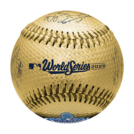 2025 ワールドシリーズチャンピオンモデル サインプリント記念ボール GOLD