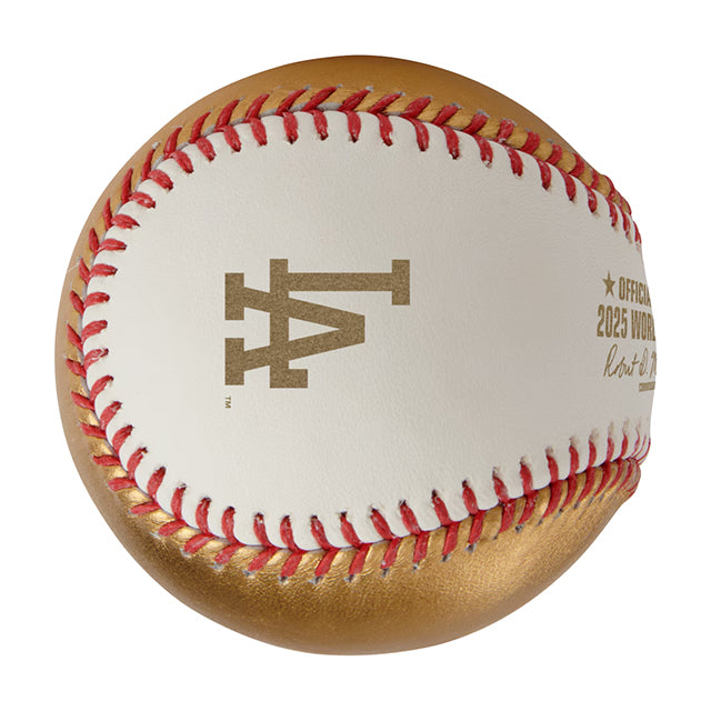 2025 ワールドシリーズチャンピオンモデル 記念ボール ロサンゼルス ドジャース 2025 MLB WORLD SERIES CHAMPIONS LOGO GOLD BASEBALL