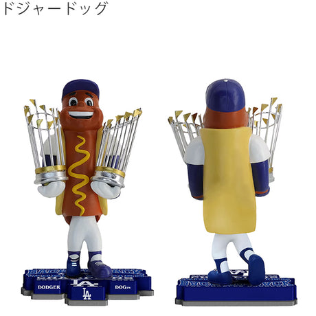 2025 ワールドシリーズチャンピオンモデル ボブルヘッド 海外取寄 ロサンゼルス ドジャース BACK-TO-BACK