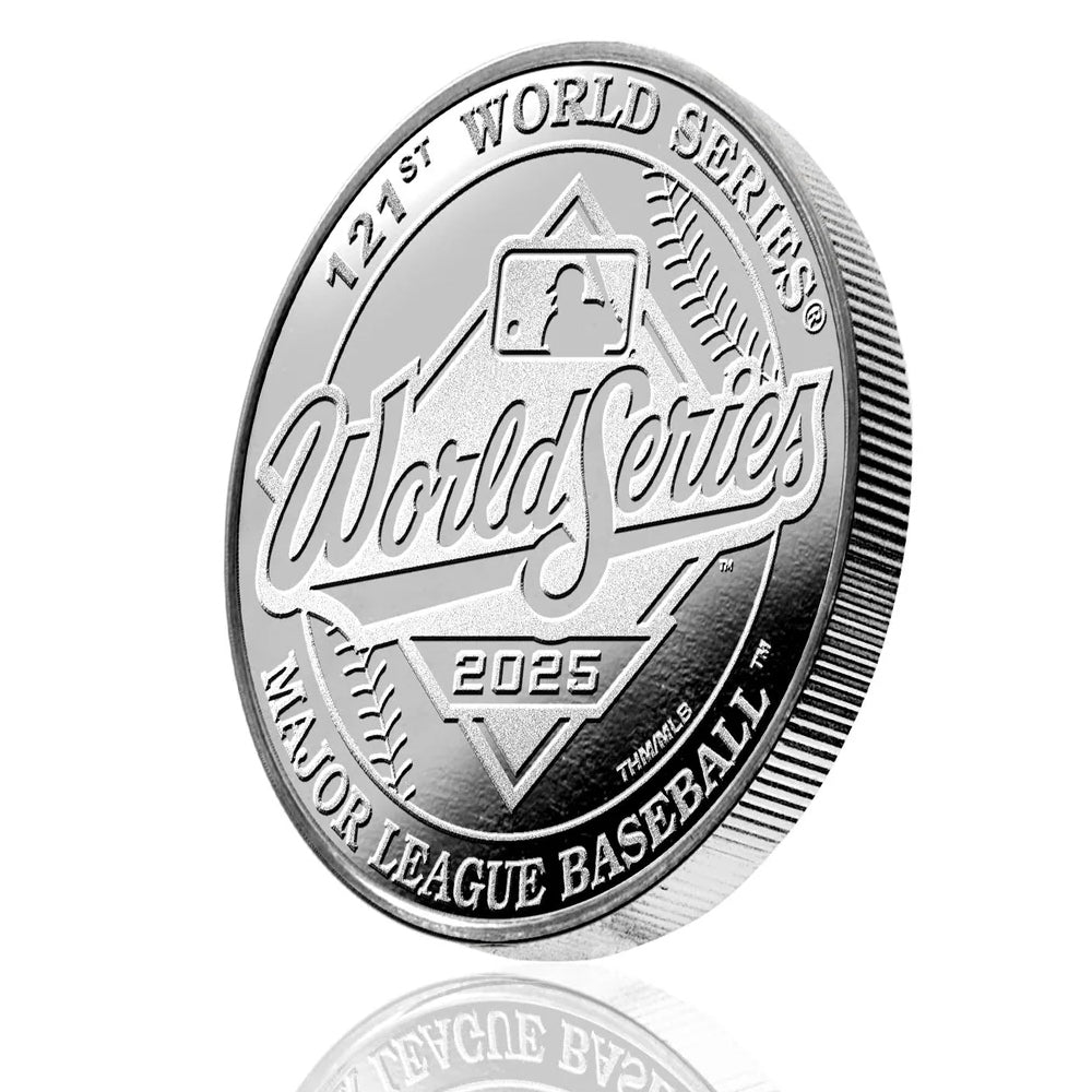 2025 ワールドシリーズチャンピオンモデル 海外取寄 記念コイン ロサンゼルス ドジャース HIGHLAND MINT SILVER COIN