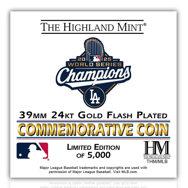 2025 ワールドシリーズチャンピオンモデル 海外取寄 記念コイン