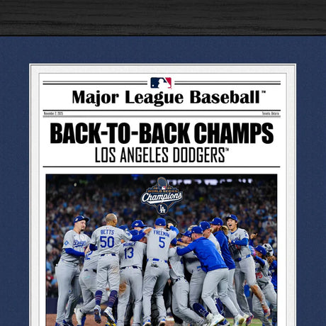 2025 ワールドシリーズチャンピオンモデル 海外取寄 額入りコラージュフレーム ロサンゼルス ドジャース 2025 WORLD SERIES CHAMPIONS FRONT PAGE NEWS COVER BRONZE COIN PHOTO MINT