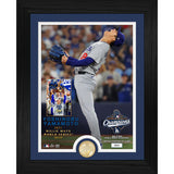 山本由伸 2025 ワールドシリーズMVPモデル 海外取寄 額入りコラージュフレーム ロサンゼルス ドジャース