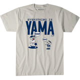 山本由伸モデル 海外取寄 ロサンゼルス ドジャース Tシャツ EVERYTHING IS YAMA T-SHIRT OFF WHITE