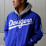 ファナティクス ジャケット ロサンゼルス ドジャース FANATICS STANDARD LOGO SATIN JACKET ROYAL BLUE