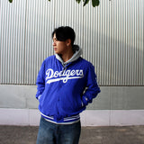 ファナティクス ジャケット ロサンゼルス ドジャース FANATICS STANDARD LOGO SATIN JACKET ROYAL BLUE