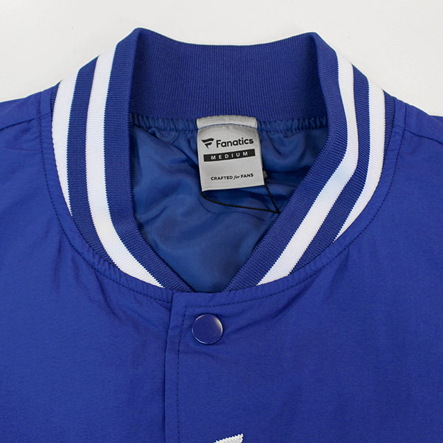 ファナティクス ジャケット ロサンゼルス ドジャース FANATICS STANDARD LOGO SATIN JACKET ROYAL BLUE