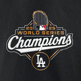 予約販売 山本由伸モデル 2025 ワールドシリーズチャンピオン 海外取寄 Tシャツ ロサンゼルス ドジャース MLB 2025 WORLD SERIES CHAMPIONS NAME &NUMBER T-SHIRT BLACK