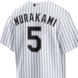 海外取寄 村上宗隆モデル ナイキ レプリカユニフォーム シカゴ ホワイトソックス HOME REPLICA COOL BASE PLAYER JERSEY WHITE