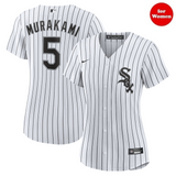 海外取寄 村上宗隆モデル 女性用 NIKE ナイキ レプリカユニフォーム シカゴ ホワイトソックス MLB WOMEN'S HOME REPLICA COOL BASE JERSEY WHITE