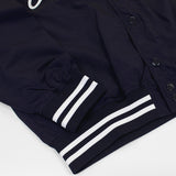 ファナティクス ジャケット ニューヨーク ヤンキース FANATICS STANDARD LOGO SATIN JACKET NAVY