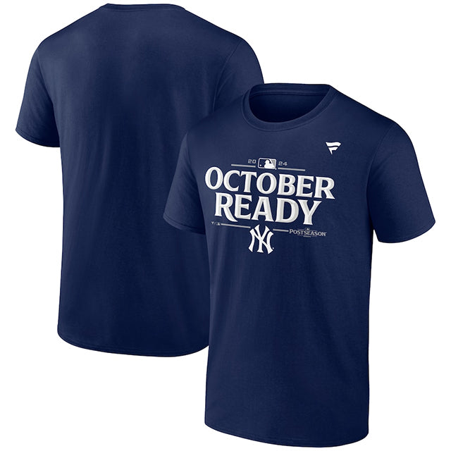 2024 ポストシーズン ロッカールームモデル 海外取寄 Tシャツ ニューヨーク ヤンキース POSTSEASON LOCKER ROOM T-SHIRT NAVY