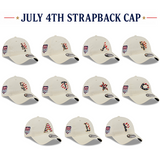 独立記念日モデル ニューエラ キャップ 9TWENTY MLB 2026 JULY 4TH STARS N STRIPES STRAPBACK CAP CREAM
