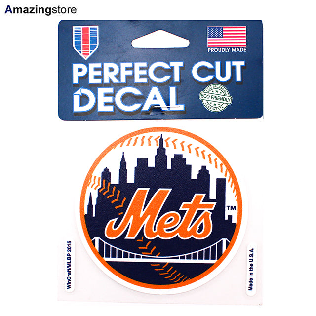 ウィンクラフト ステッカー ニューヨーク メッツ MLB PERFECT CUT DECAL WINCRAFT