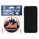 ウィンクラフト ステッカー ニューヨーク メッツ MLB PERFECT CUT DECAL WINCRAFT