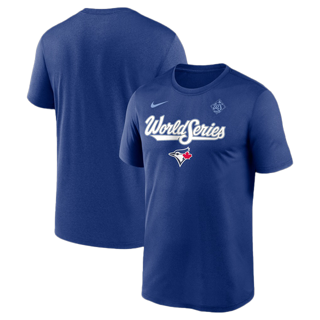 2025 ワールドシリーズモデル 海外取寄 ナイキ Tシャツ トロント ブルージェイズ MLB 2025 WORLD SERIES AUTHENTIC COLLECTION LEGEND DRI-FIT T-SHIRT ROYAL