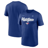 2025 ワールドシリーズモデル 海外取寄 ナイキ Tシャツ トロント ブルージェイズ MLB 2025 WORLD SERIES AUTHENTIC COLLECTION LEGEND DRI-FIT T-SHIRT ROYAL