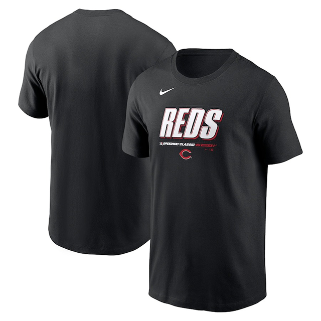 海外取寄 ナイキ 2025 スピードウェイ・クラシックモデル Tシャツ シンシナティ レッズ 2025 MLB SPEEDWAY CLASSIC WORDMARK T-SHIRT BLACK