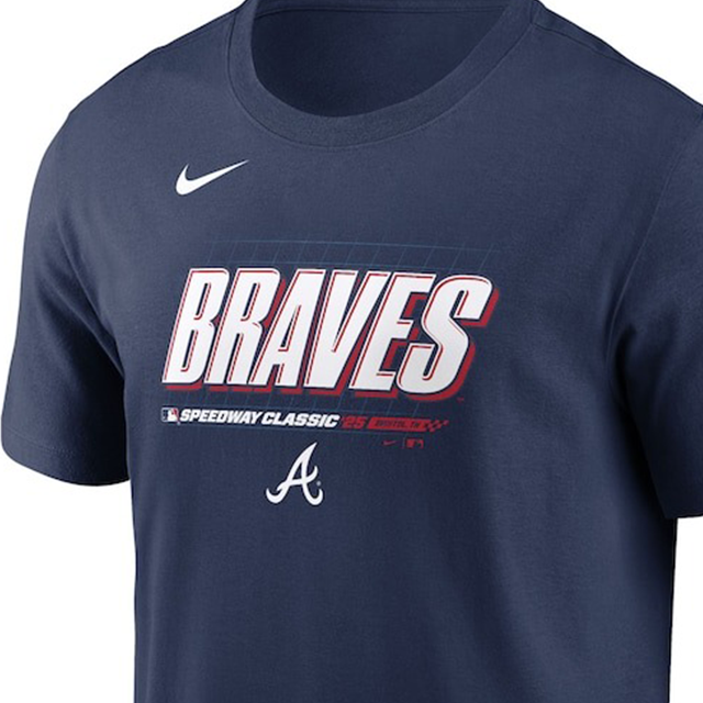 海外取寄 ナイキ 2025 スピードウェイ・クラシックモデル Tシャツ 2025 MLB SPEEDWAY CLASSIC WORDMARK T-SHIRT NAVY